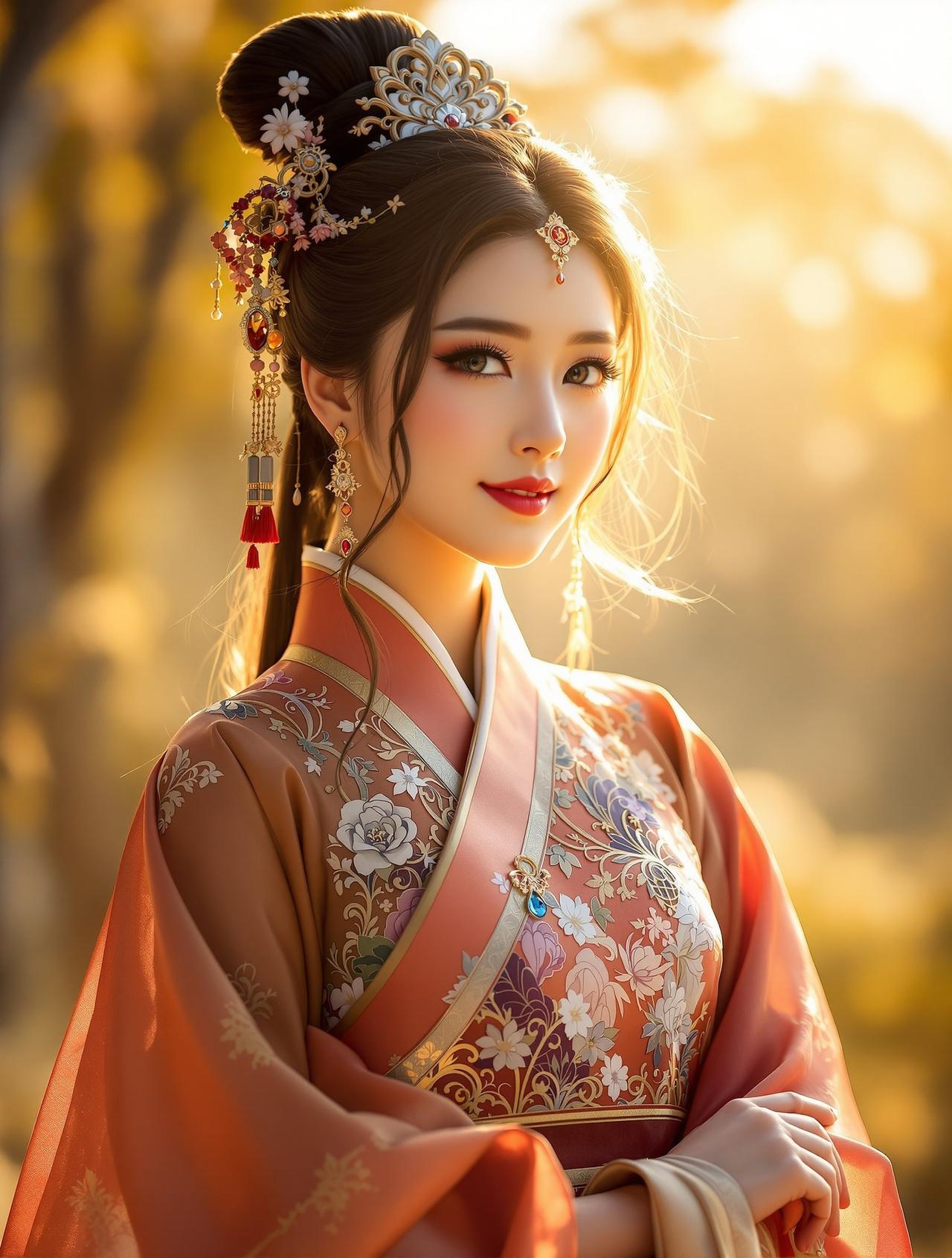 模特写真-COS写真-古风韵味汉服摄影